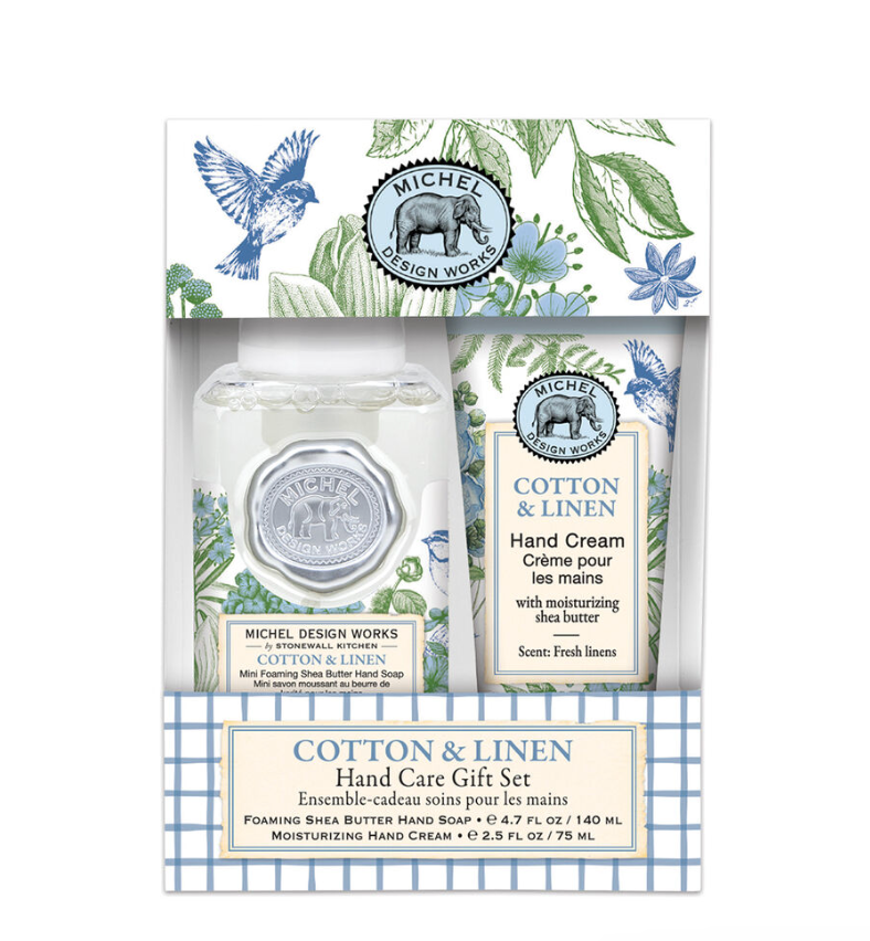 Cotton & Linen Hand Care Gift Set