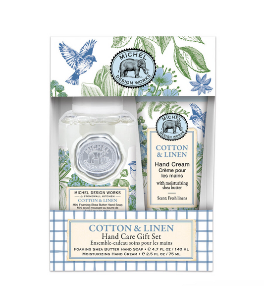 Cotton & Linen Hand Care Gift Set