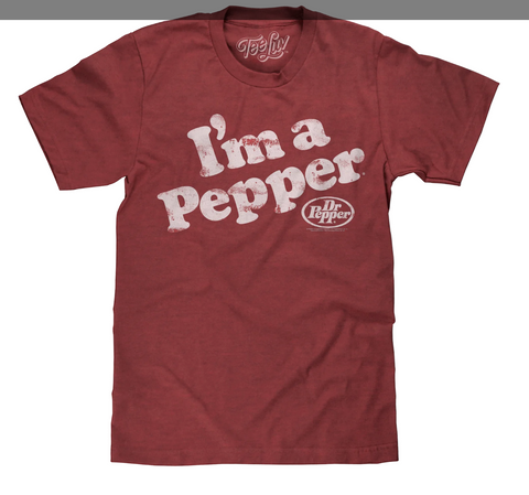 I'm a Pepper  Dr. Pepper Vintage Tee