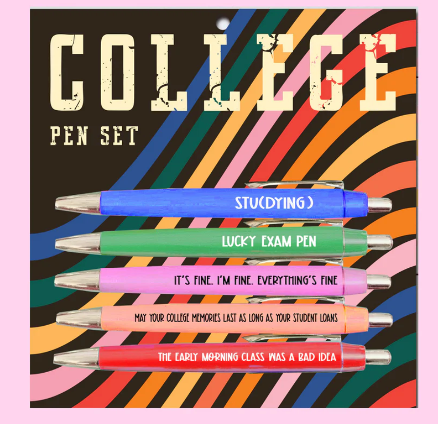 College Pen Set 5 pc.