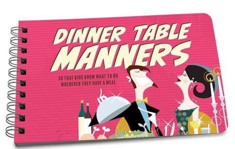 Dinner Table Manners For Kids Book