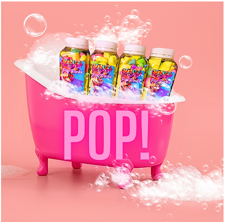 Pop Rocks Bath Fizzies