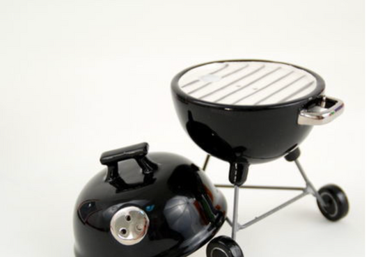 Black Barbeque Grill Salt & Pepper Shaker Set