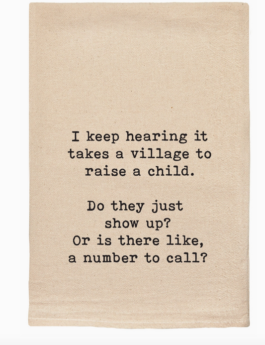 Whimsical Kitchen Towels By Ellembee Gifts  24" x 26"