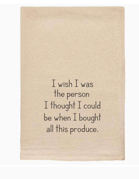 Whimsical Kitchen Towels By Ellembee Gifts  24" x 26"