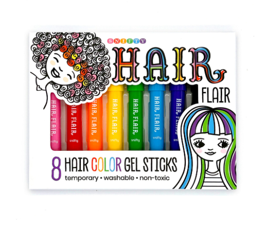 Metallic Hair Flair Color Gel Sticks