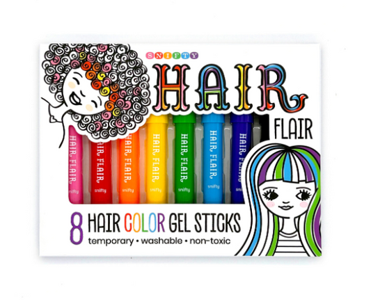 Metallic Hair Flair Color Gel Sticks