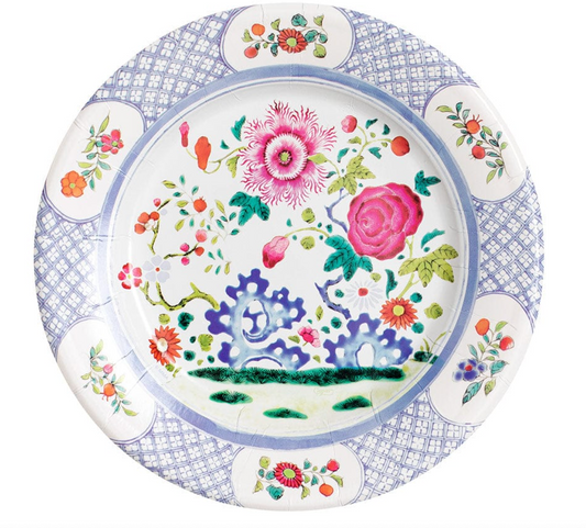 Caspari Decorative Paper Dinner Plates