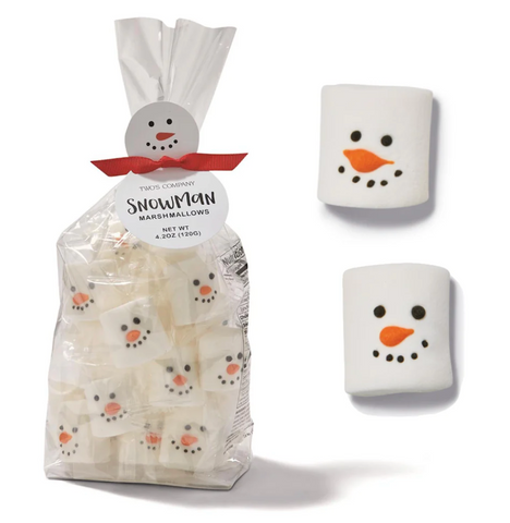 Snowman Marshmallows Candy in a Bag
