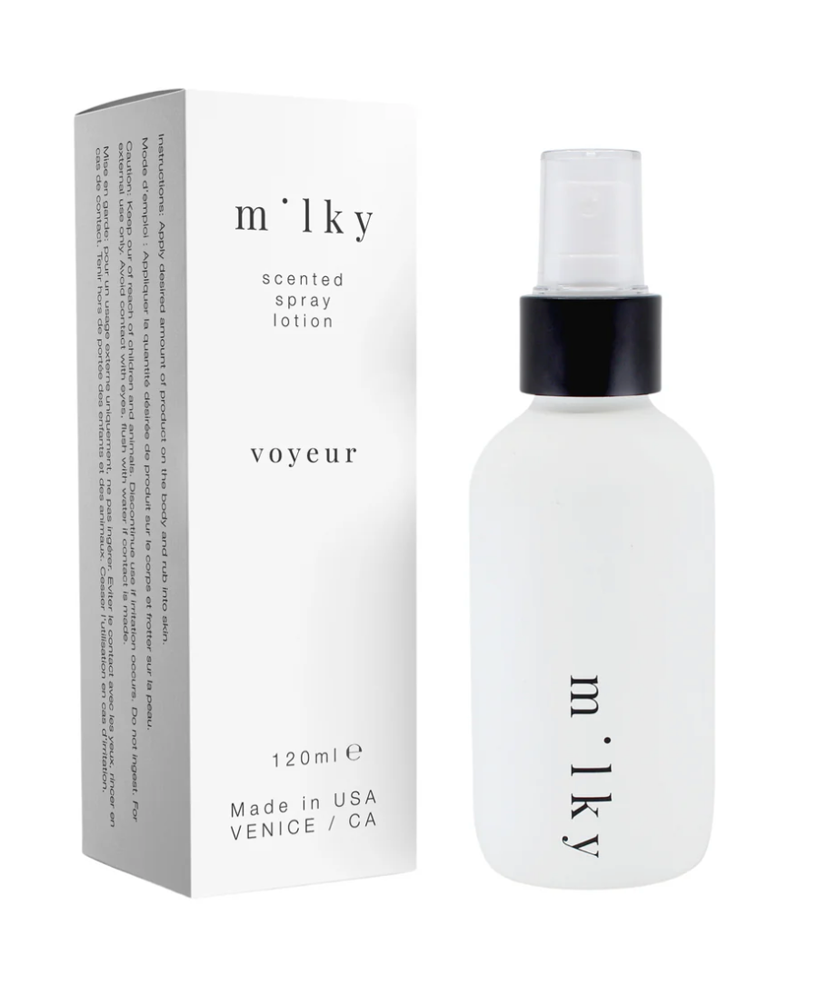 Milky Scented Spray Lotion ( Voyeur ) 4 oz.