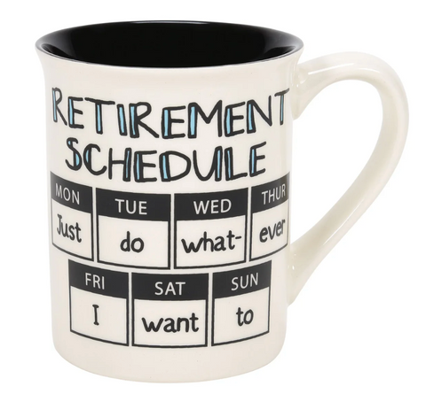 Retirement Calendar Mug