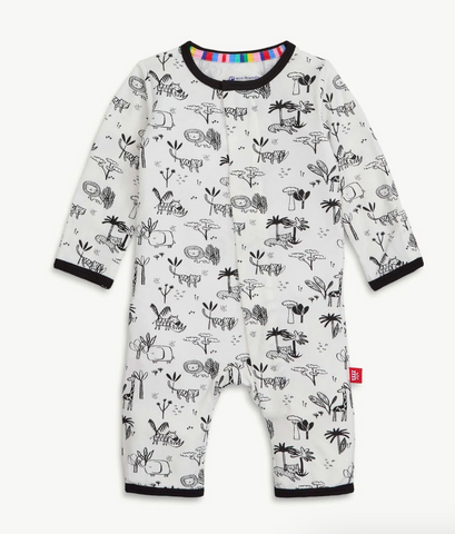 Animal Safari Modal Magnetic Fuss Free Coverall
