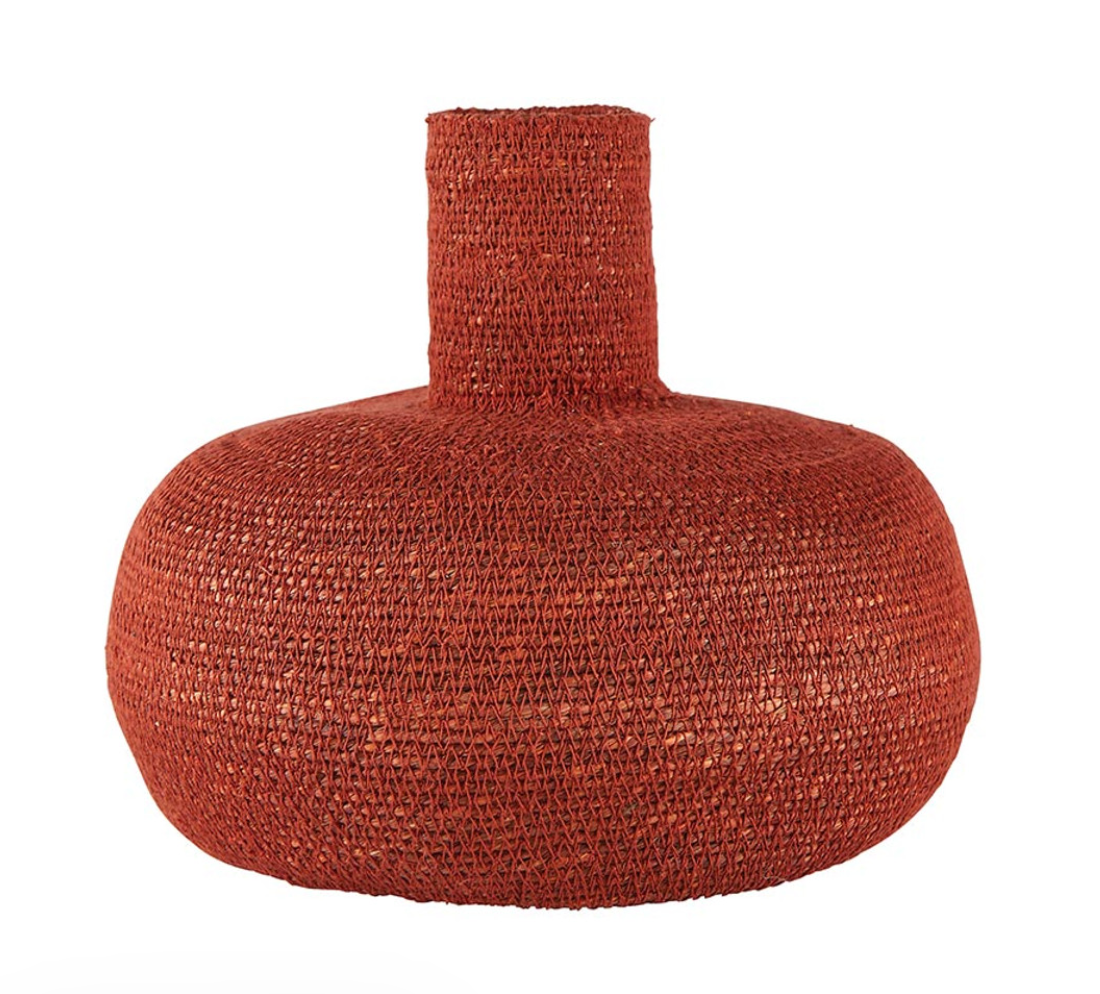 Seagrass  Vase  ( Assorted Colors )