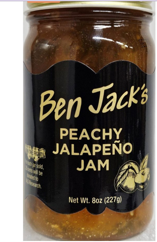 Peach Jalapeno Jam 8oz.