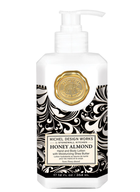 Honey Almond Hand & Body Lotion  12oz.
