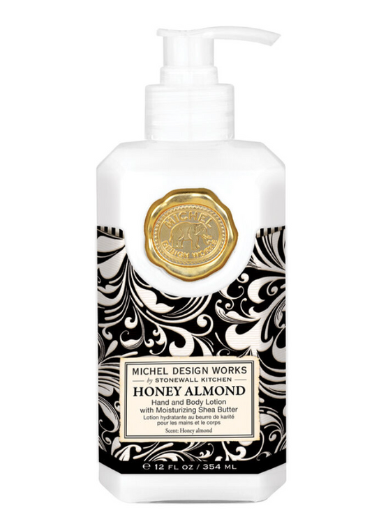 Honey Almond Hand & Body Lotion  12oz.