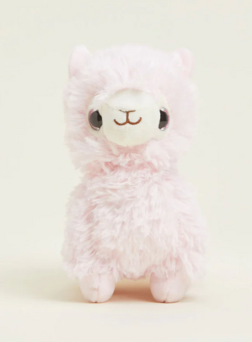 Pink Llama Warmies Junior