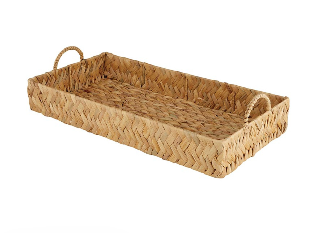 Hyacinth Tray  ( 22.5"L x 11.5x3.5"H )