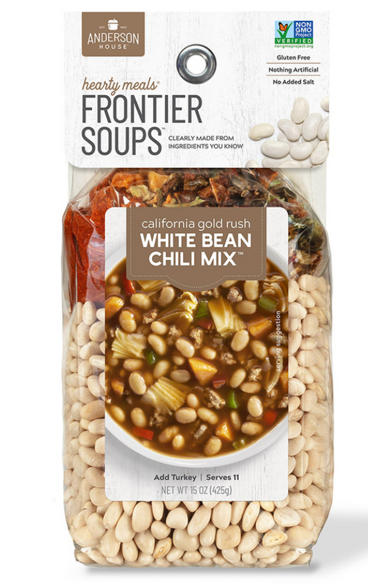 California Gold Rush White Bean Chili  15oz.