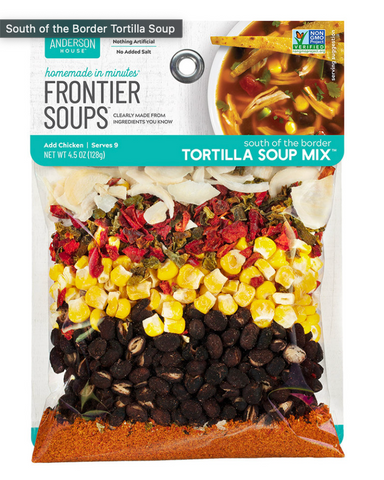 South of the Border Tortilla Soup. 4.5oz.