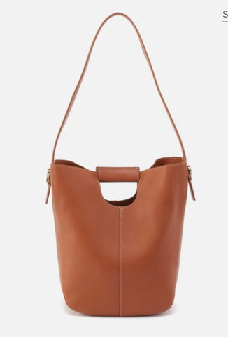 Camden Shoulder Bag ( Burnished Caramel )