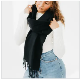 Cozy Cashmere  Soft Solid Scarf ( Assorted )