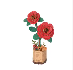 3D Wooden Bloom Craft Puzzle ( Assorted )