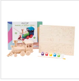 3D Wooden Puzzle / Paint Kit