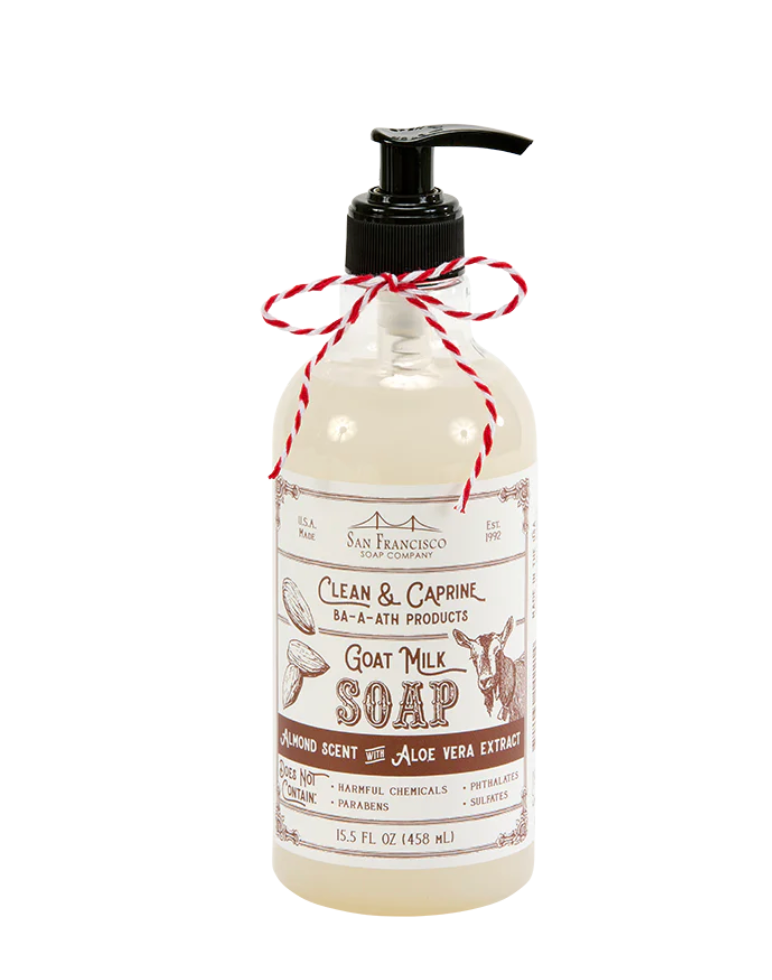 Clean & Caprine Goat Milk Hand Soap - Almond Scent