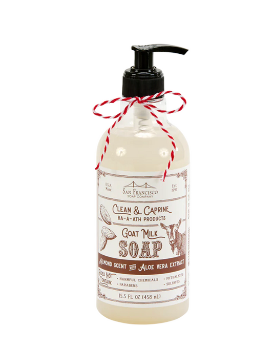 Clean & Caprine Goat Milk Hand Soap - Almond Scent