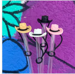 Drink Straw Toppers ( Assorted )