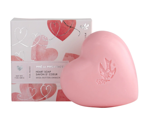 Heart Soap Gift Box - Tea Rose