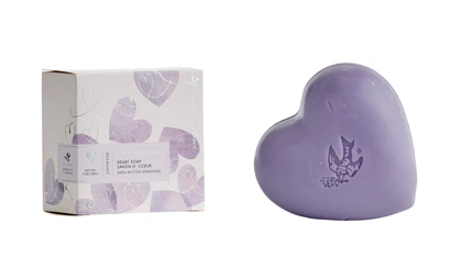 Heart Soap Gift Box - Lavender