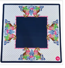 Mahjong Mat Chinoiserie