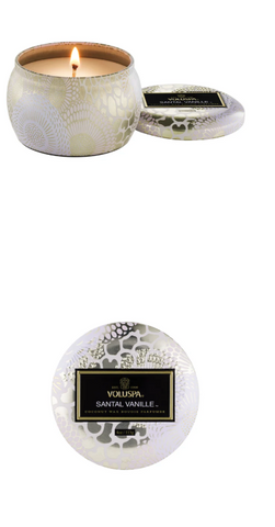 Santal Vanille Mini Tin 4oz.