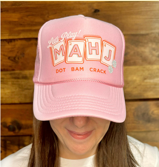 Mahjong Trucker Hat
