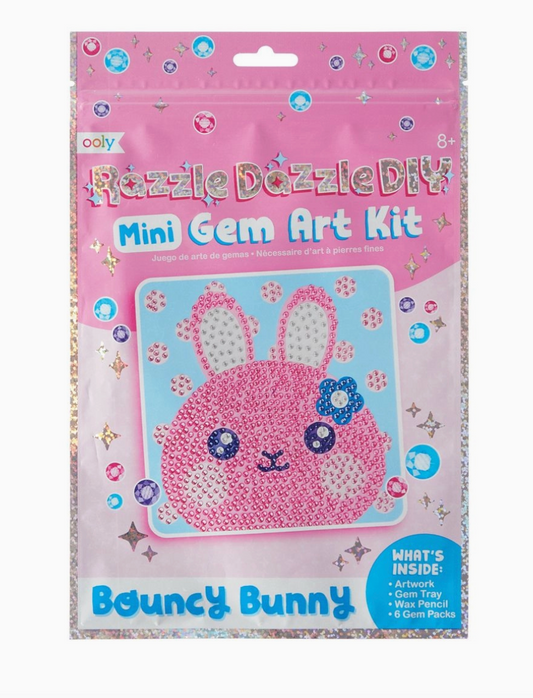 Mini Gem Art Kit - Bouncy Bunny