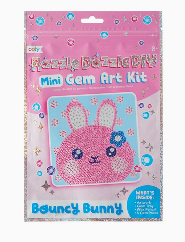 Mini Gem Art Kit - Bouncy Bunny