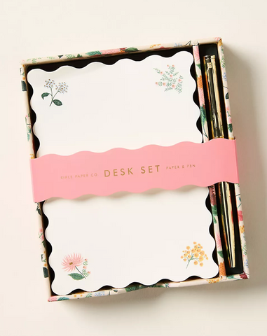 Dahlia Note Writing Set