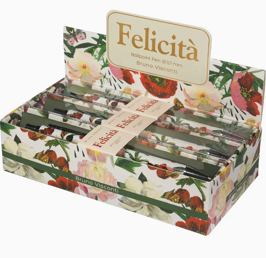 Felicita Peonies Ball Point Pen