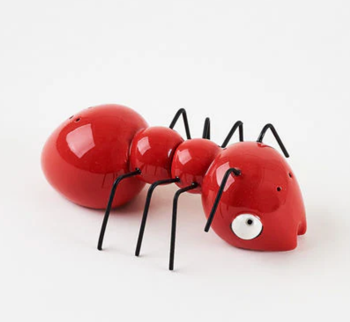 Red Ant Salt & Pepper Shaker Set
