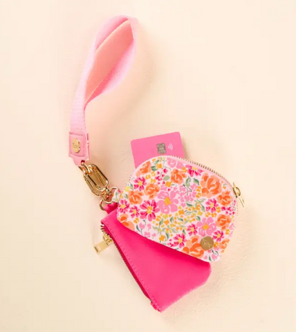 Dynamic Duo Pouch Wristlet ( Assorted  )
