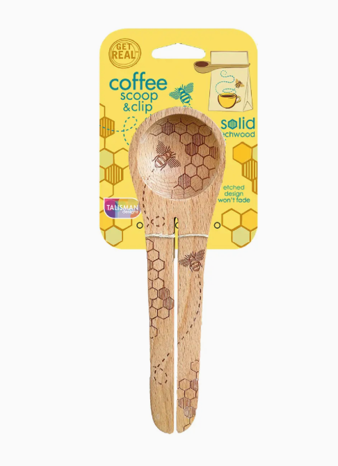 Coffee Scoop and Clip ( Assorted )
