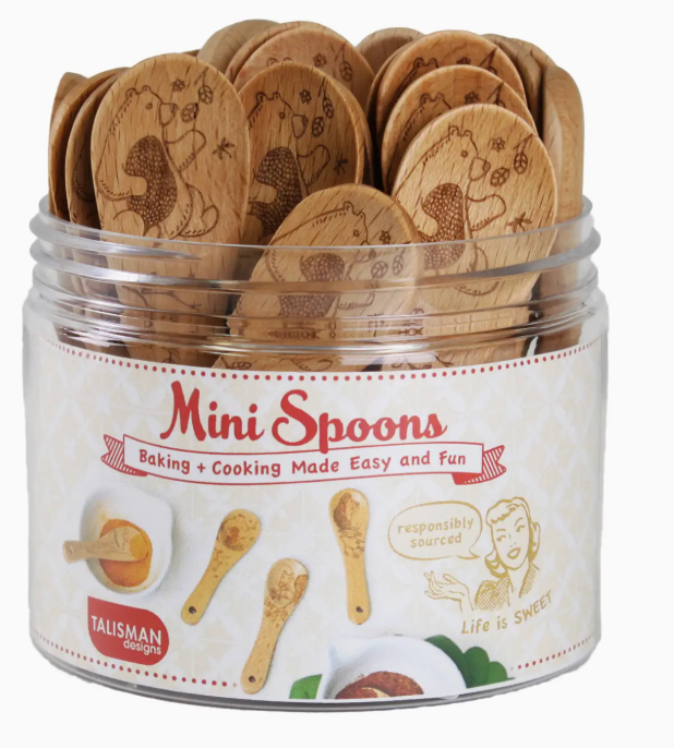 Beechwood Mini Spoon ( Assorted )