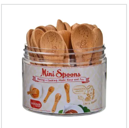 Beechwood Mini Spoon ( Assorted )