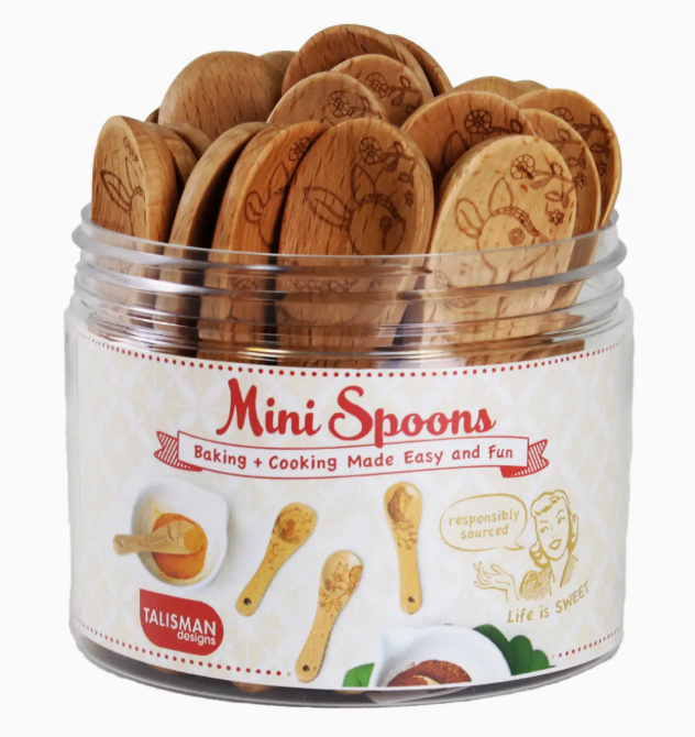 Beechwood Mini Spoon ( Assorted )