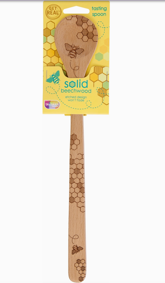 Honey Bee Beachwood Spoons ( Assorted )