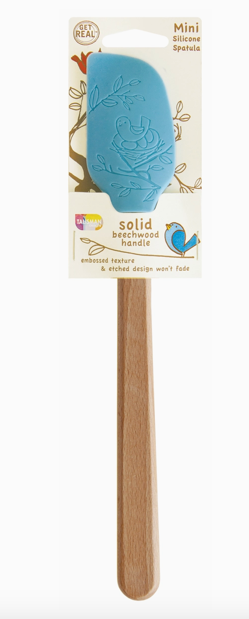 Nature Embossed Silicone Spatula ( Assorted )