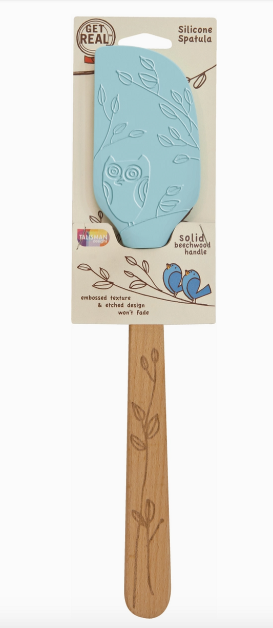 Nature Embossed Silicone Spatula ( Assorted )