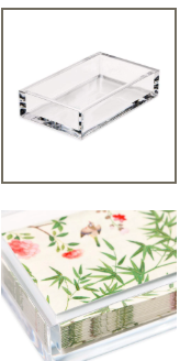 Acrylic Guest Towel Napkin Holder